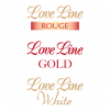 Love Line Rouge / Gold / White