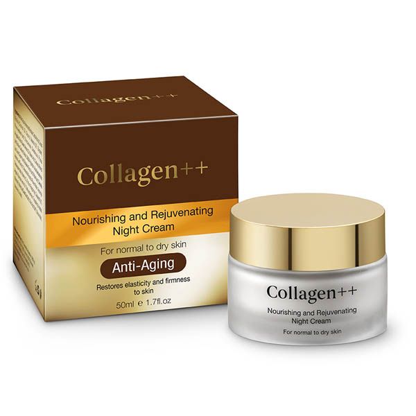 Питательный и омолаживающий ночной крем Collagen ++